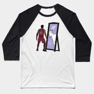 Donovan Mitchell Mirror GOAT (Cleveland) Baseball T-Shirt